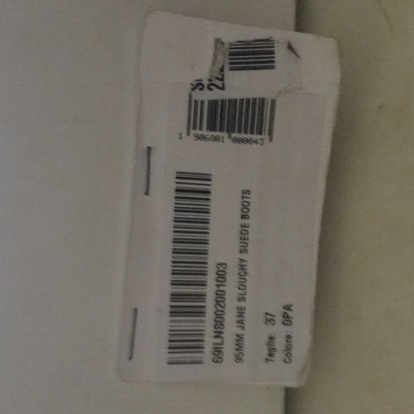 Balmain. 95mm Jane slouchy suede boot heel - Picture 5 of 6